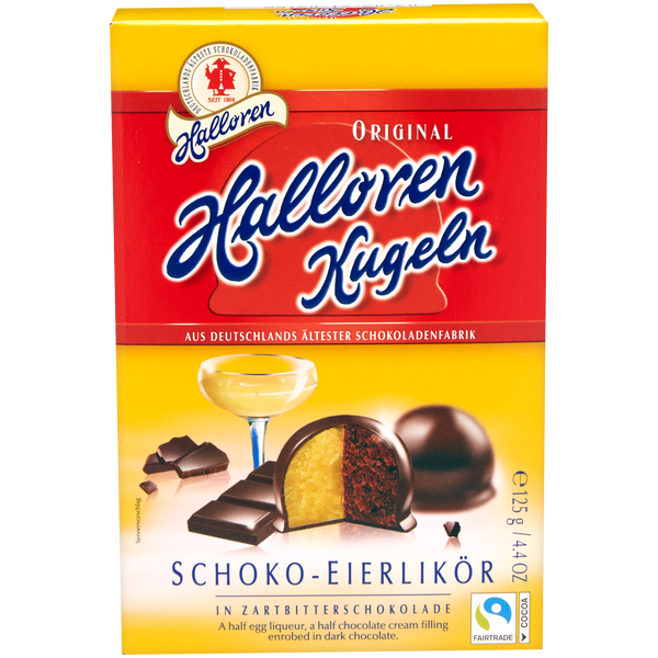 Original Halloren Kugeln Schoko-Eierlikör