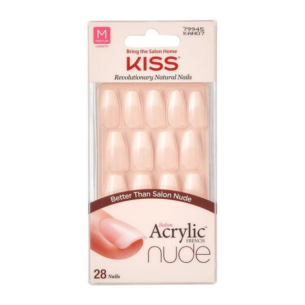 KISS Salon Acrylic Nude Nails selbstklebende Fingernägel Leilani online kaufen rossmann.de