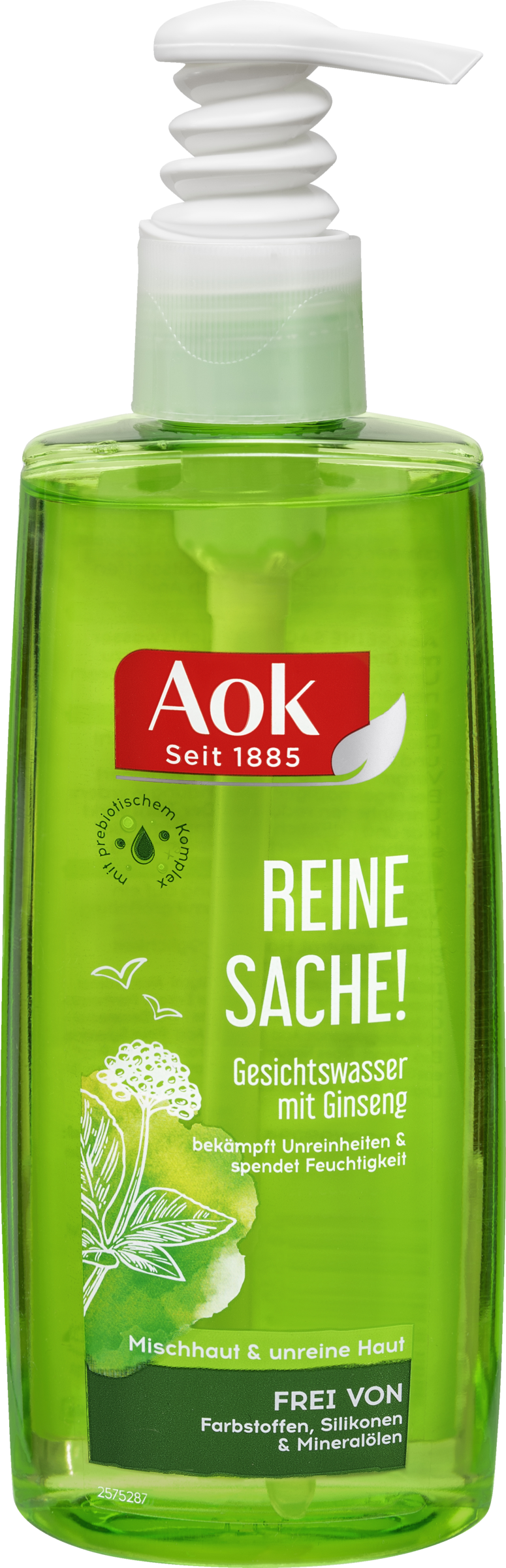 Aok Reine Sache! Gesichtswasser mit Ginseng
