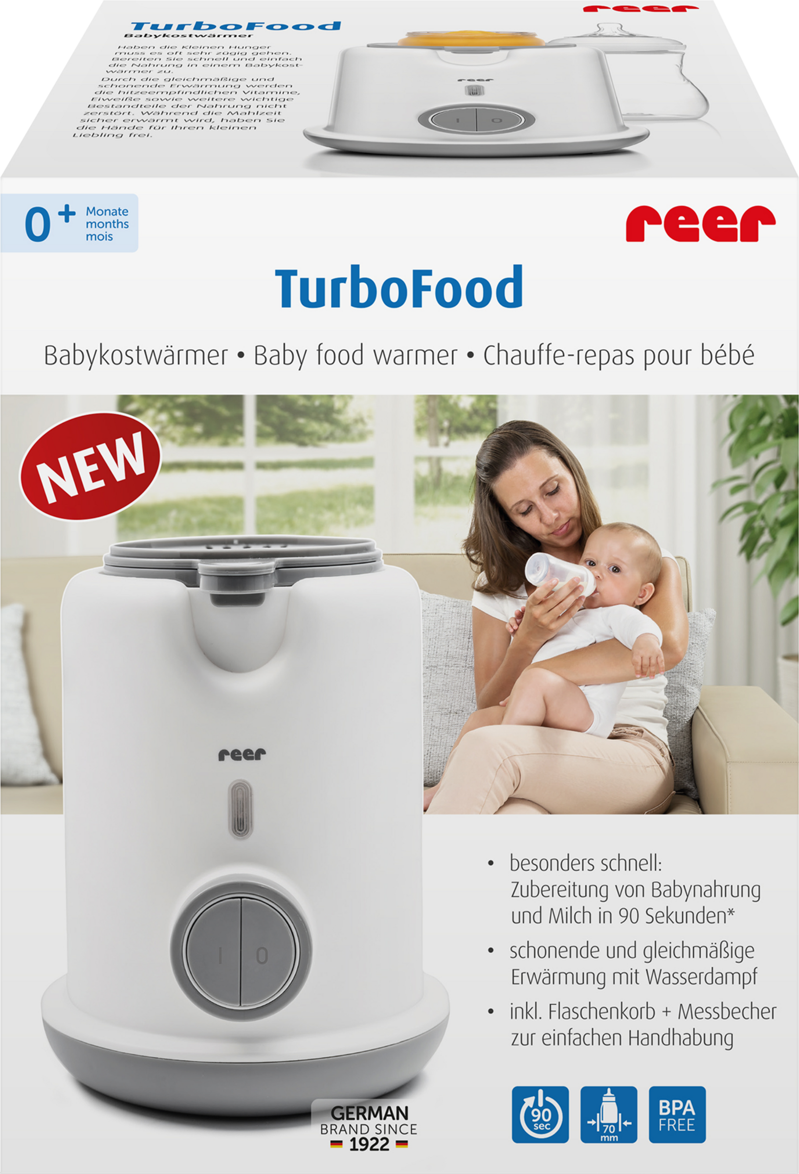 reer Turbo Food Babykostwärmer