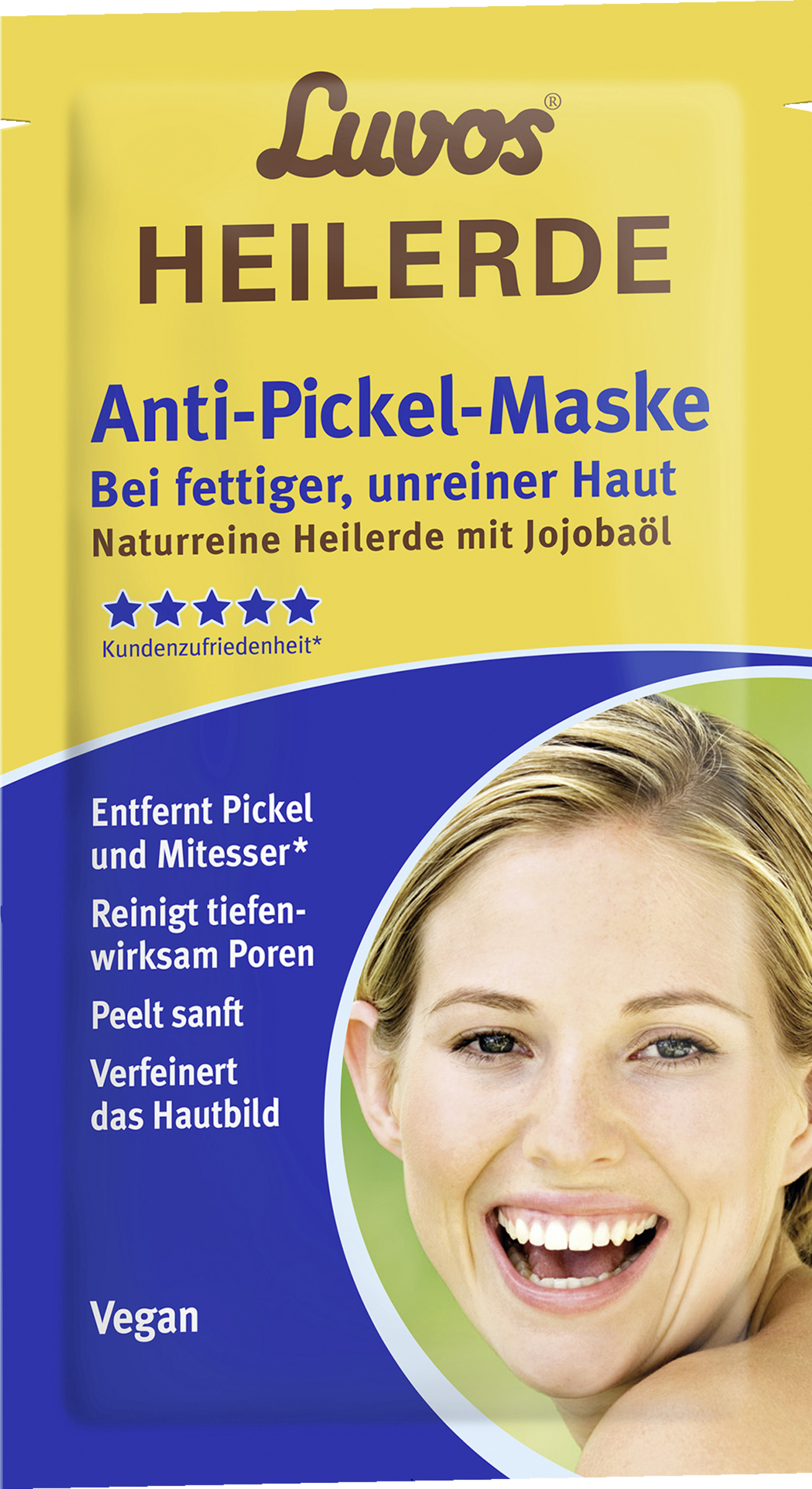 Luvos Heilerde Anti-Pickel-Maske