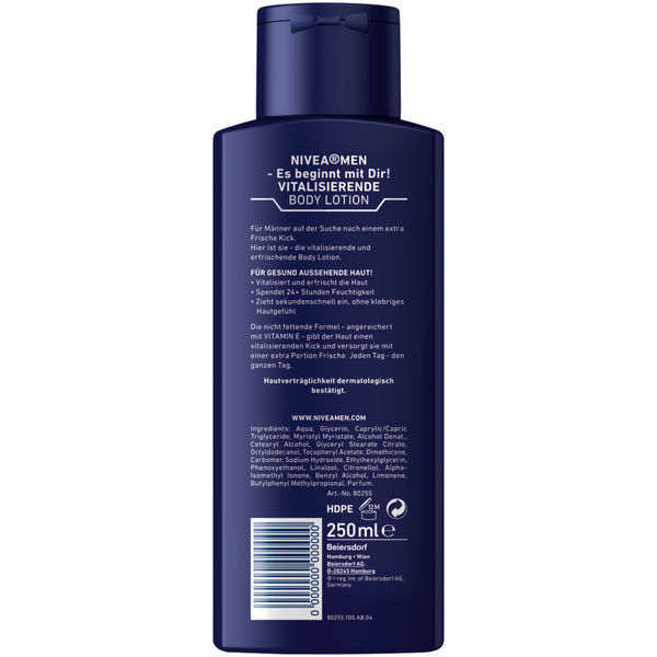 Nivea Men Vitalisierende Body Lotion Online Kaufen Rossmann De