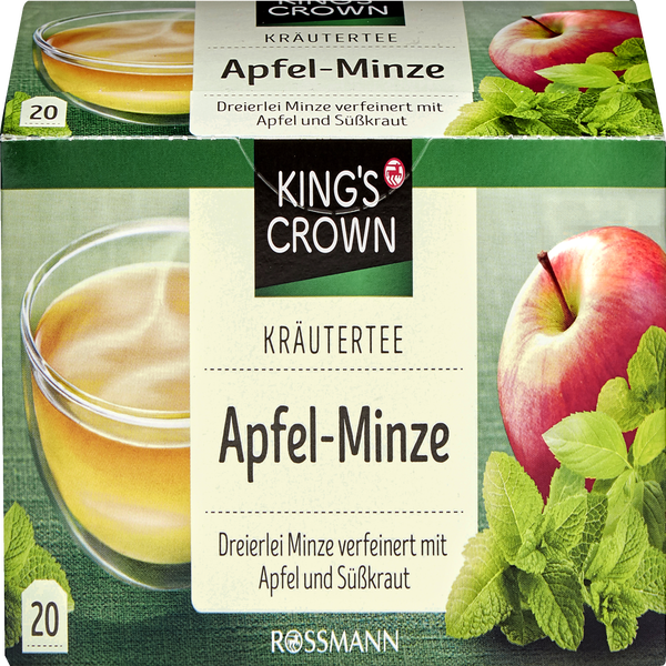 KING'S CROWN Kräutertee ApfelMinze online kaufen rossmann.de
