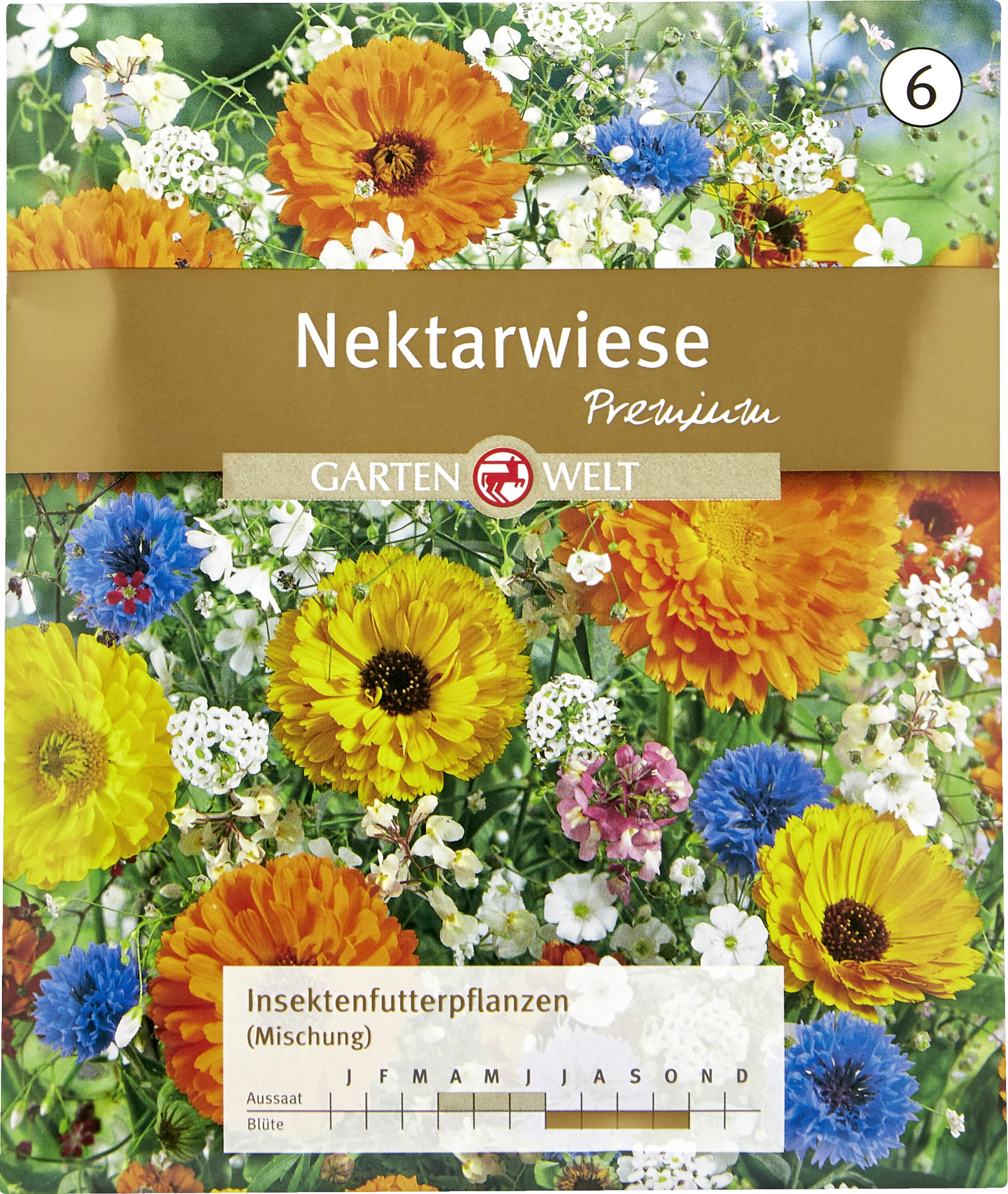 Gartenwelt NEKTARWIESE, INSEKTENFUTTERPFLANZE