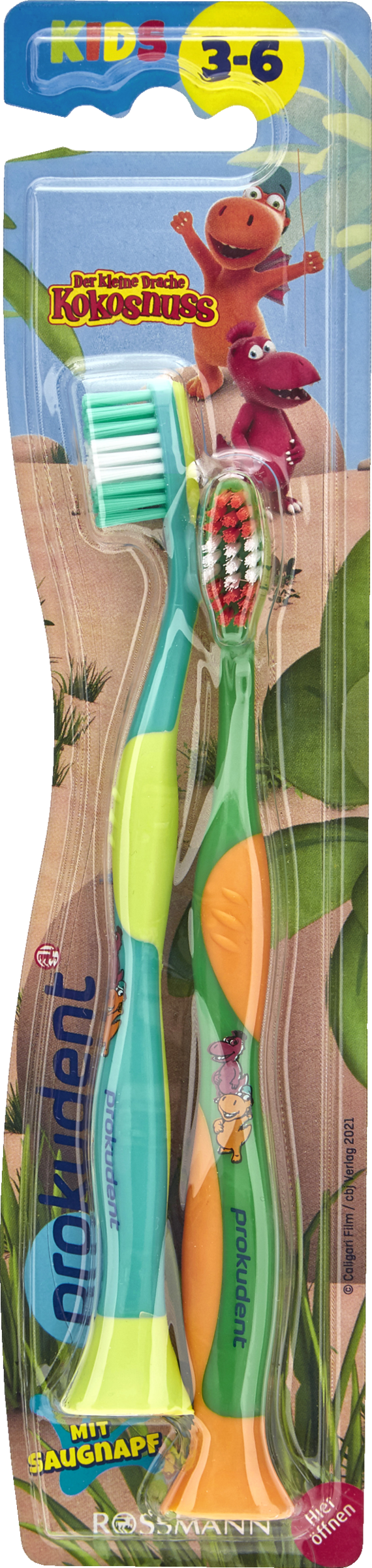 Kinderzahnbürste Doppelpack