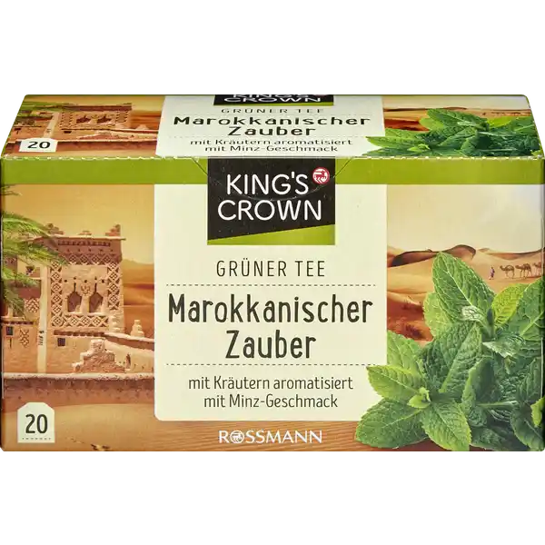 Grüner Tee Marokkanischer Zauber