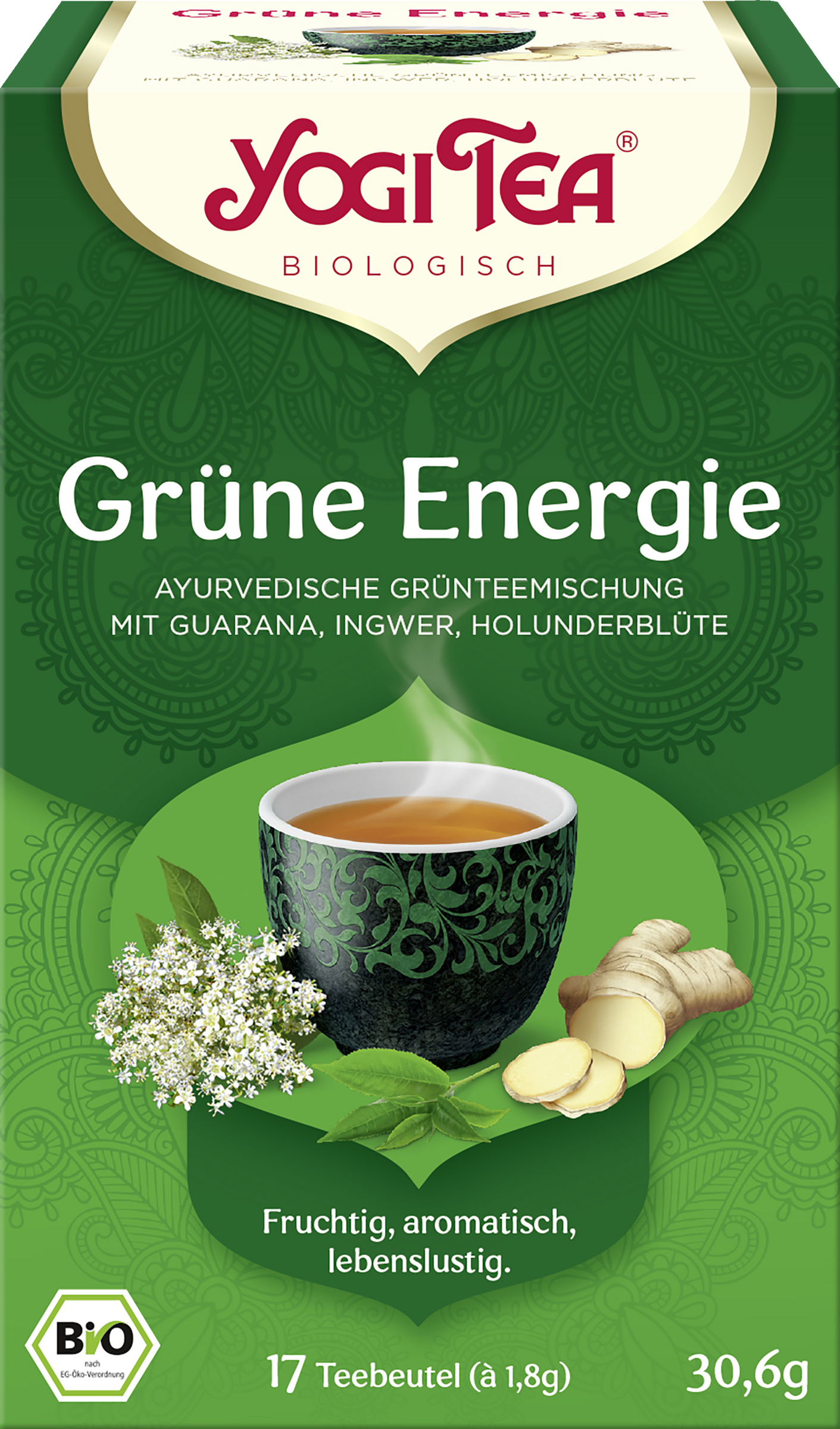 Yogi Tea Bio Grüne Energie Tee