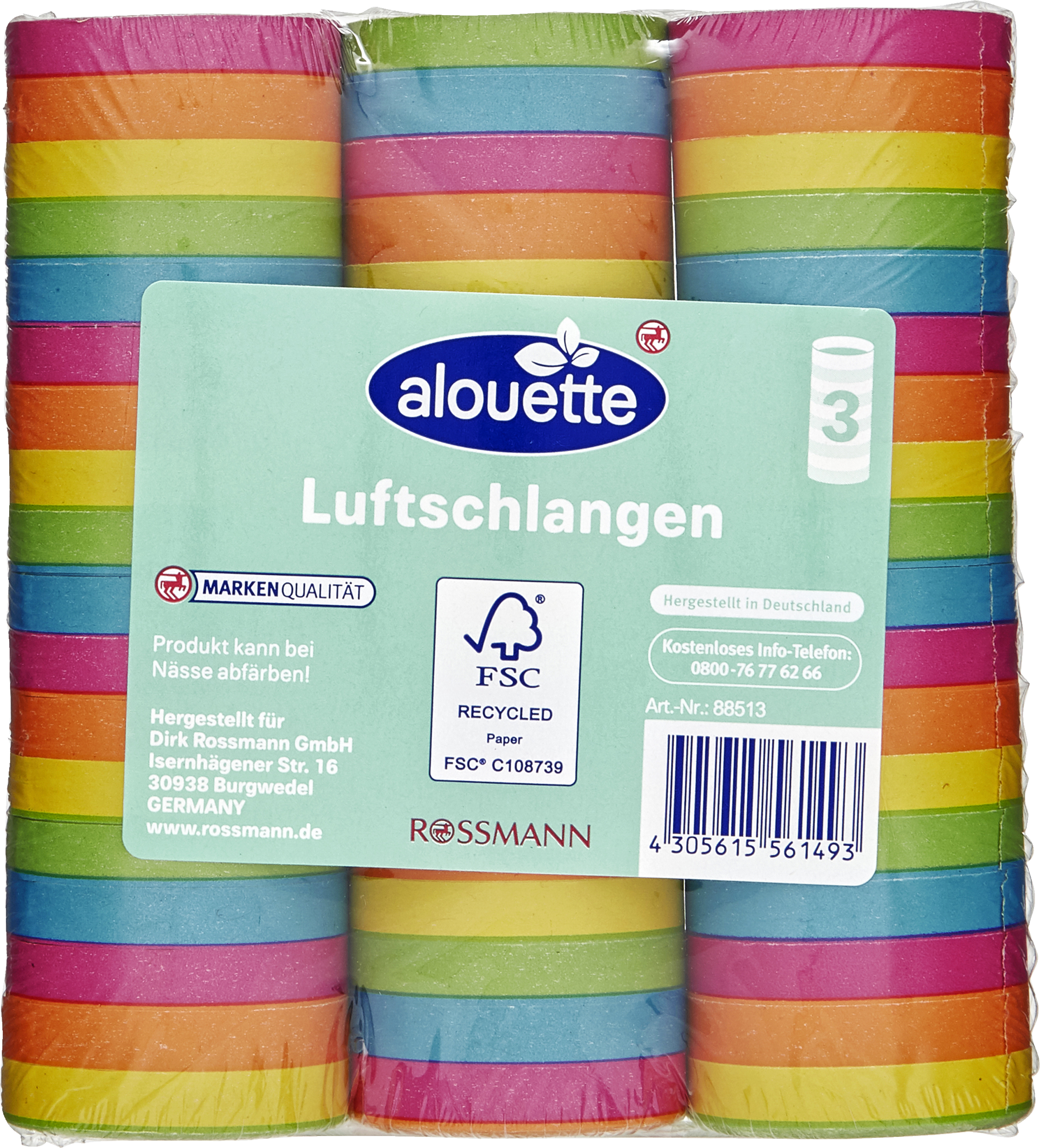 alouette Luftschlangen