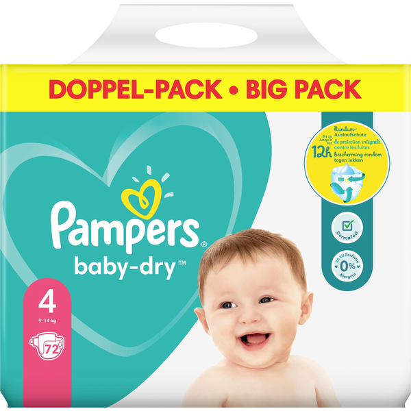 Pampers Windeln Baby Dry Grosse 4 9 14 Kg Doppelpack Online Kaufen Rossmann De Pampers Windeln Baby Dry Grosse 4 9 14 Kg Doppelpack Online Kaufen Rossmann De