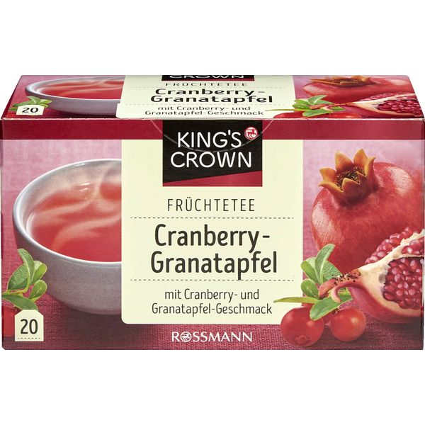 Früchtetee Cranberry-Granatapfel