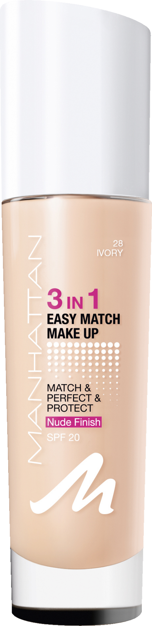 Manhattan 3in1 Easy Match Make Up 28
