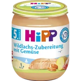 Bio Wildlachs-Zubereitung mit Gemüse