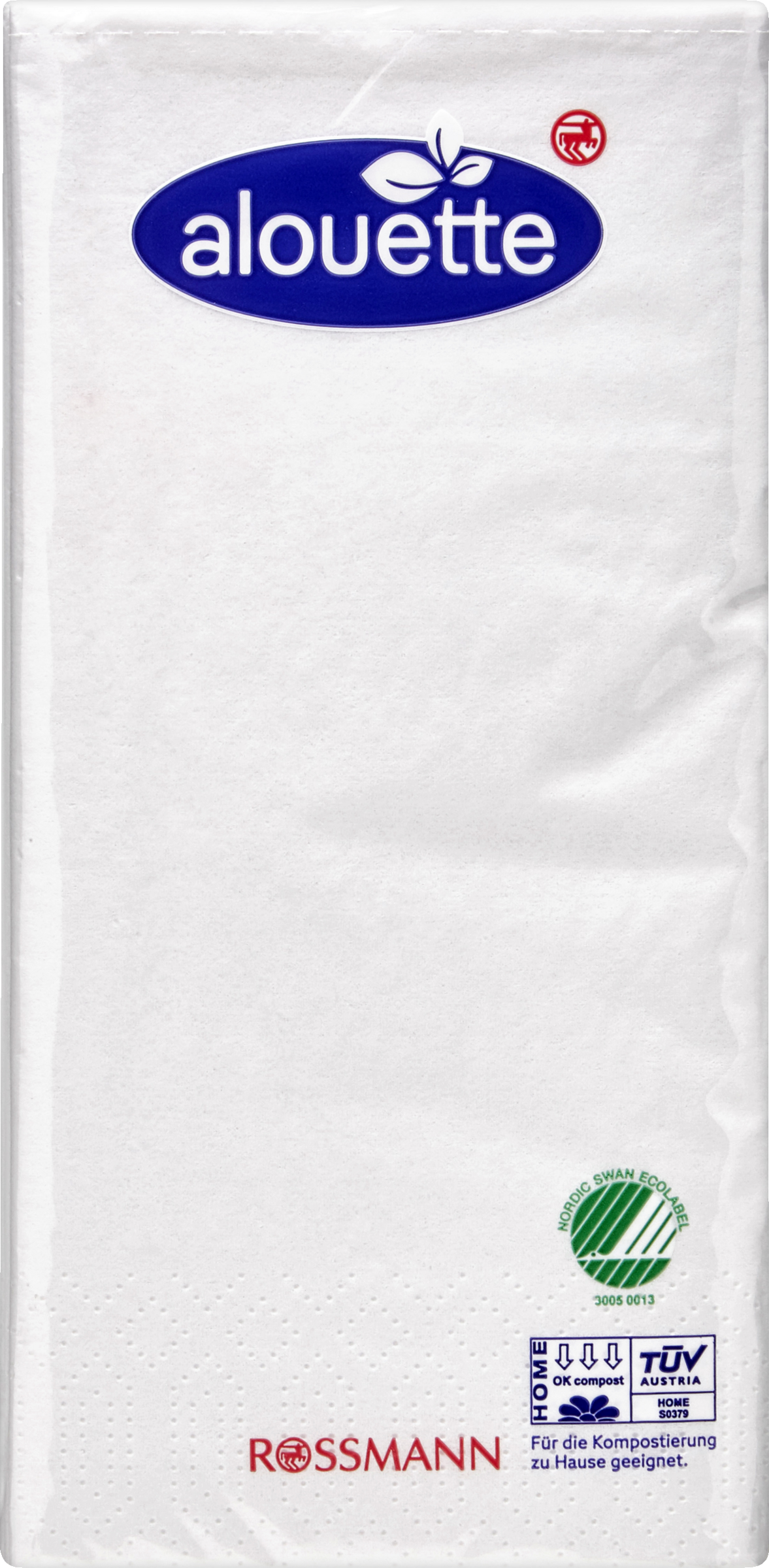 alouette Uniserviette Bistro weiß