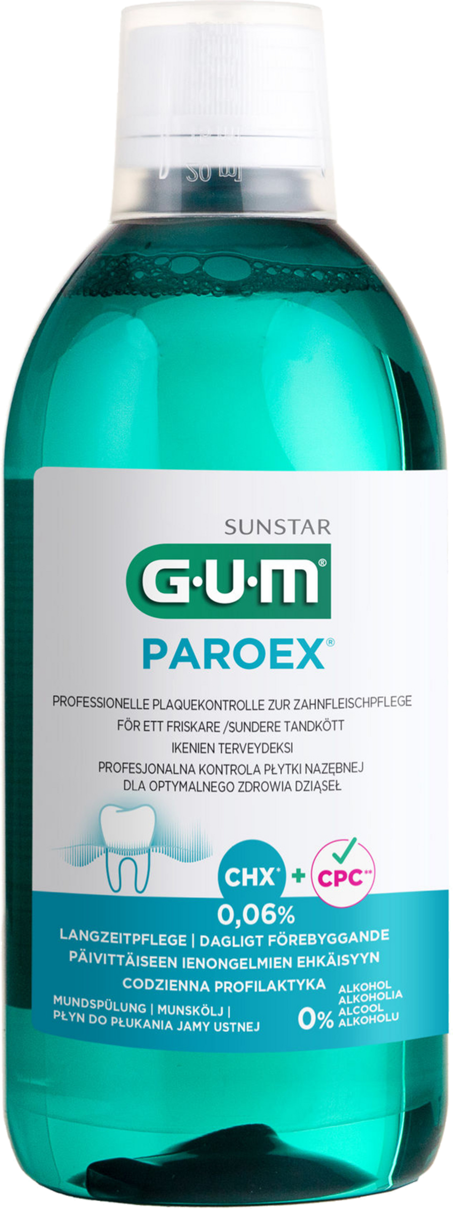 غسول الفم PAROEX® 0.06% CHX 2