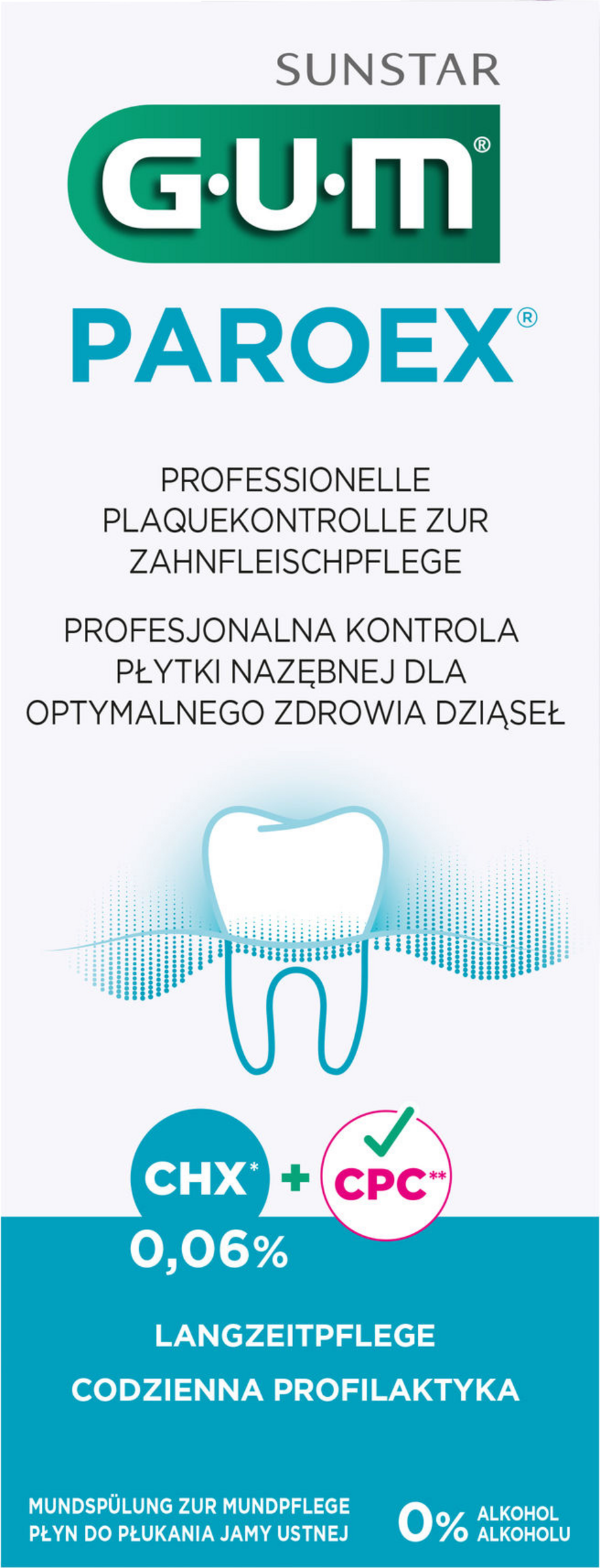 غسول الفم PAROEX® 0.06% CHX
