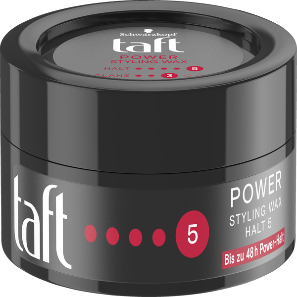 Schwarzkopf Taft Styling Wax Power Haltegrad 5 sehr starker Halt