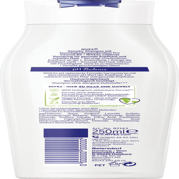 NIVEA Sensitive Ultra Mild Shampoo pH Balance online kaufen rossmann.de