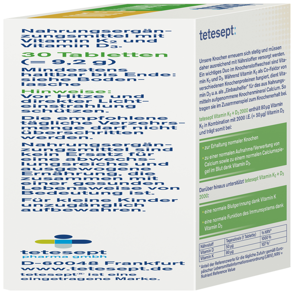 tetesept Vitamin K2 + D3 2000 rossmann.de