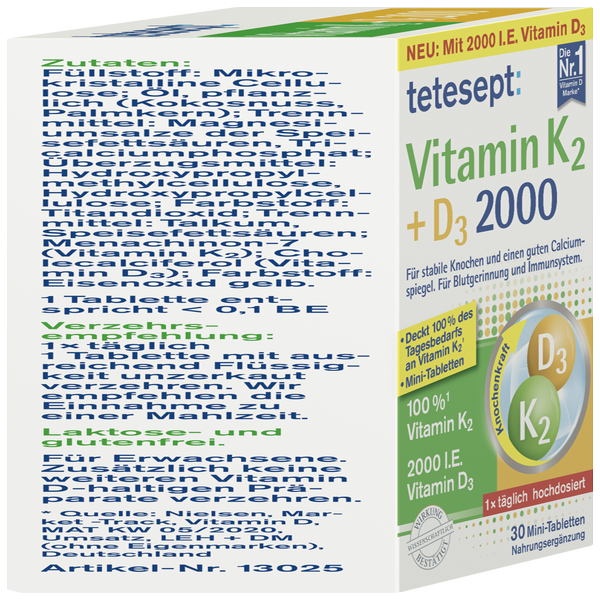 tetesept Vitamin K2 + D3 2000 rossmann.de