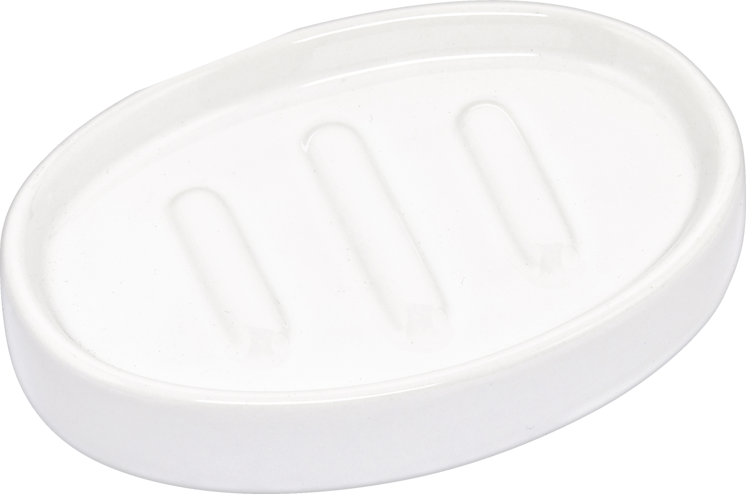 IDEENWELT Seifenschale Keramik weiß