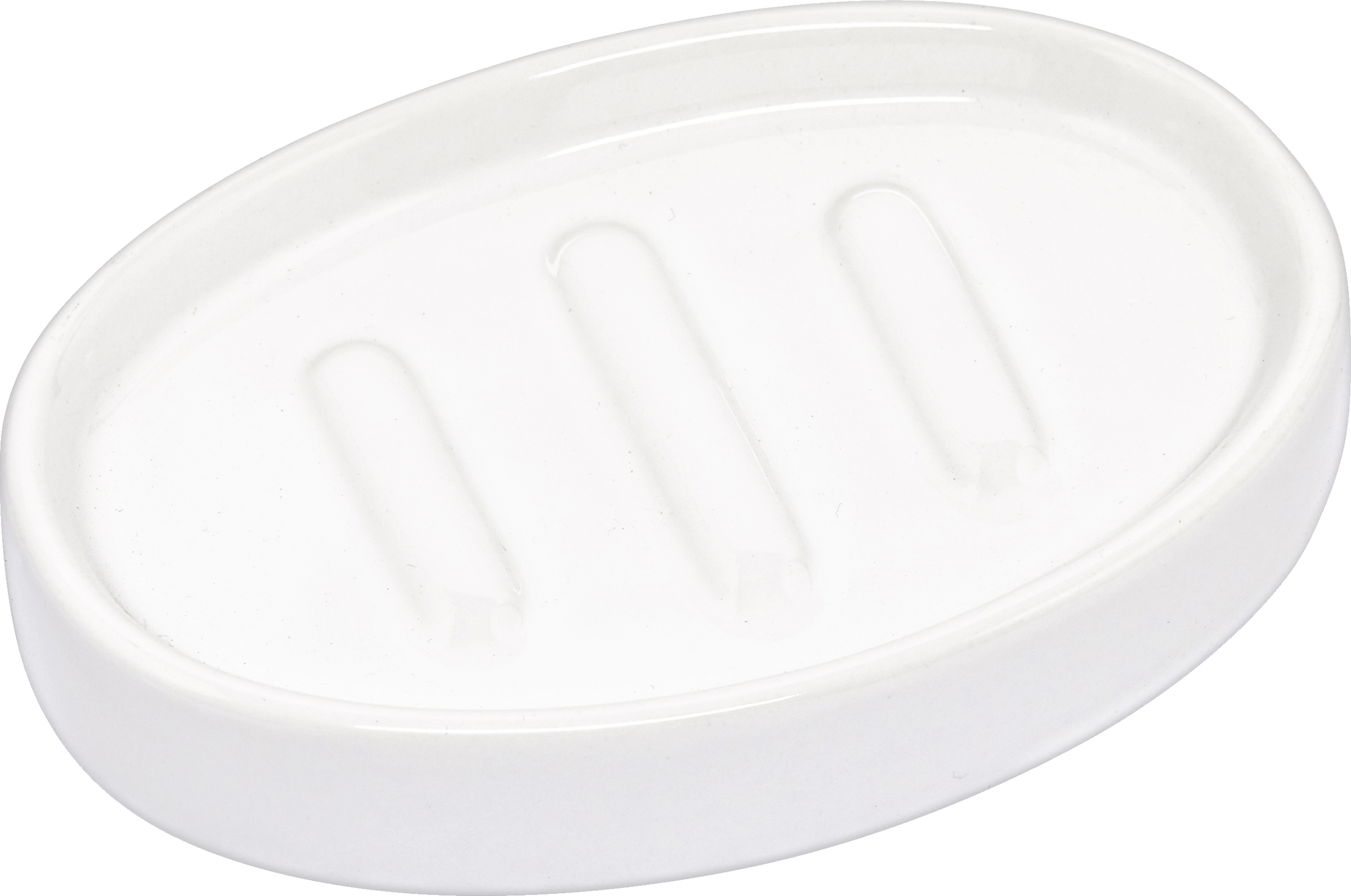 IDEENWELT Seifenschale Keramik weiß