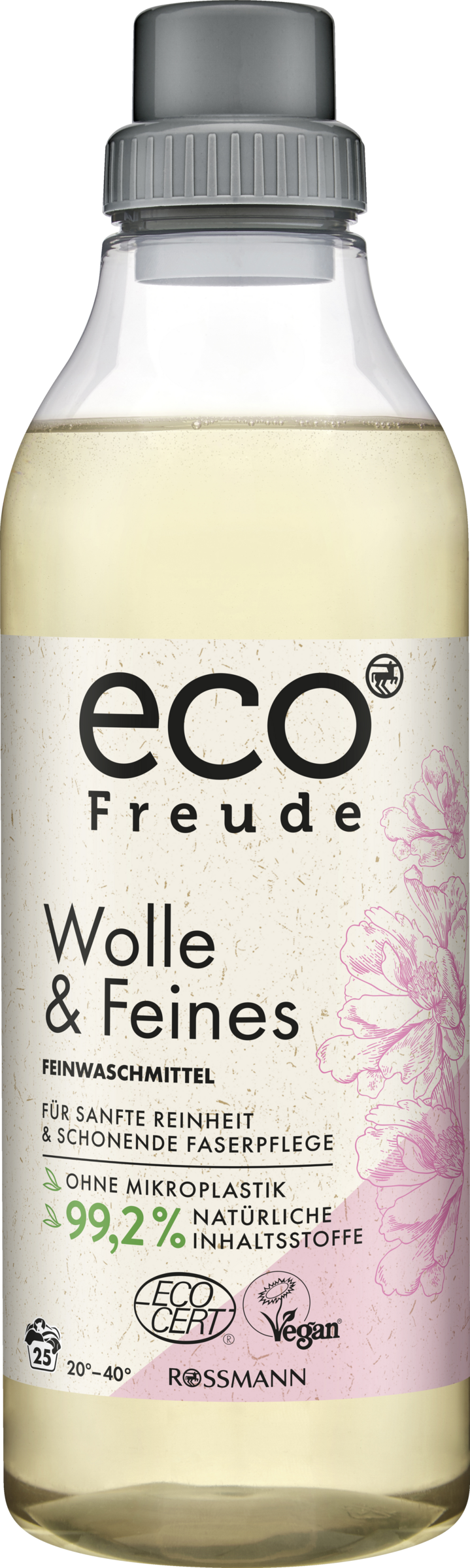 eco Freude Feinwaschmittel Flüssig Wolle & Feines 25 WL
