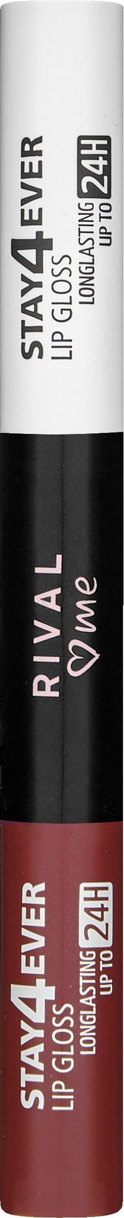 RIVAL loves me Stay4ever Lipgloss 04 foxy red