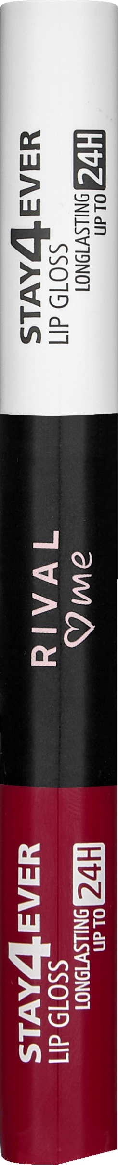 RIVAL loves me Stay4ever Lipgloss 12 gala red