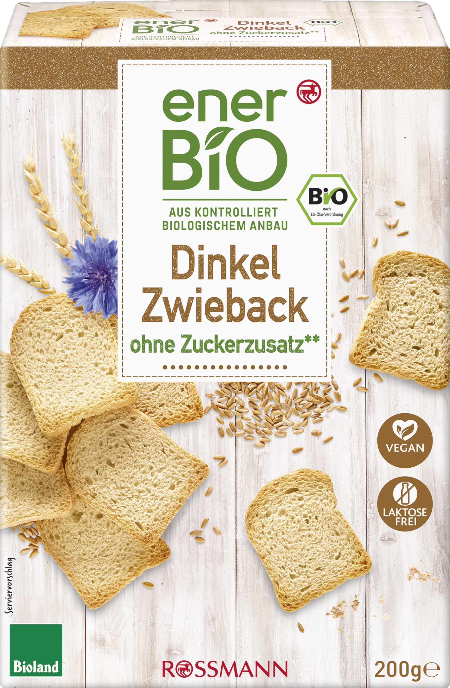 enerBiO Dinkel Zwieback Bioland