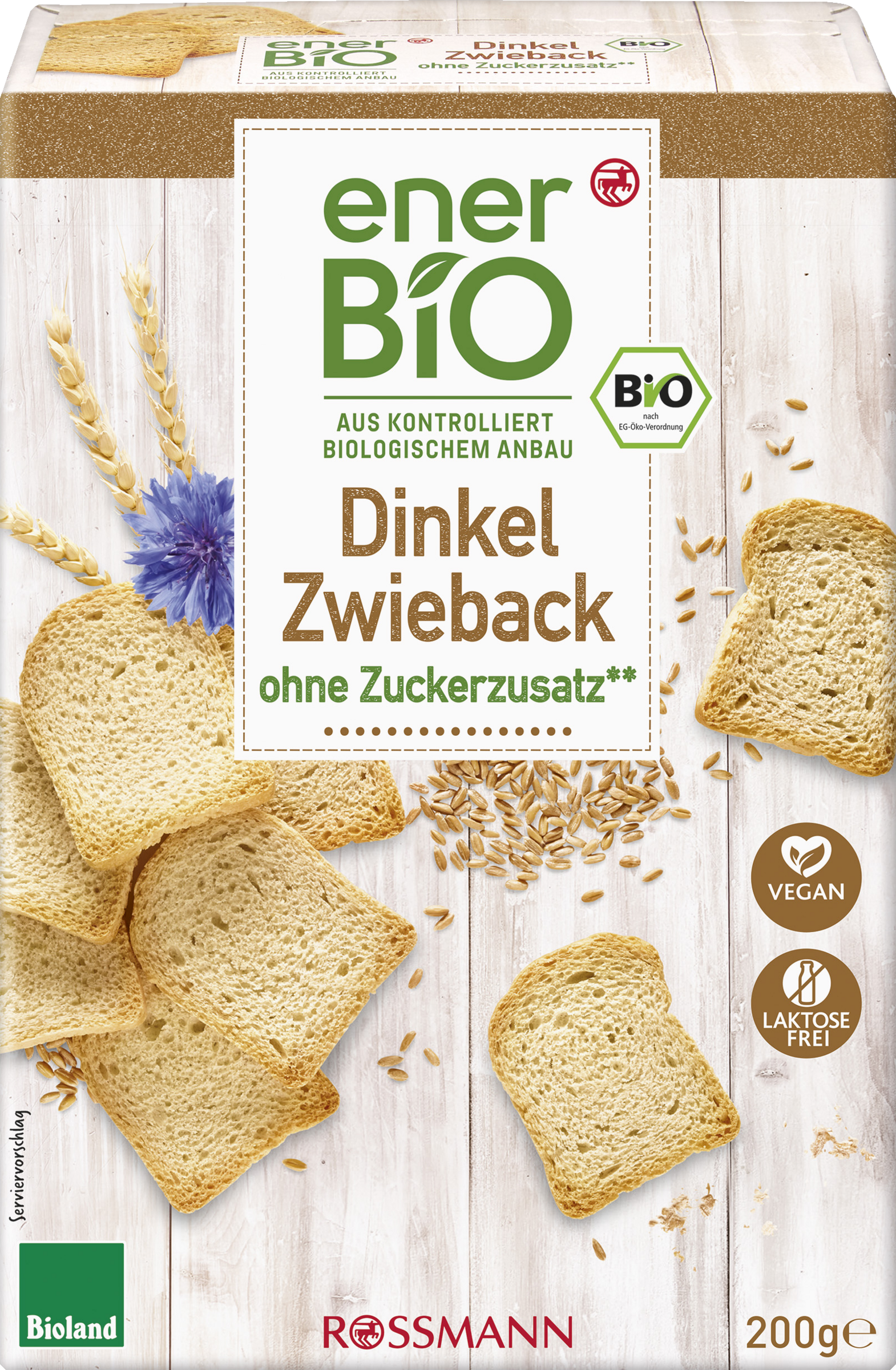enerBiO Dinkel Zwieback Bioland