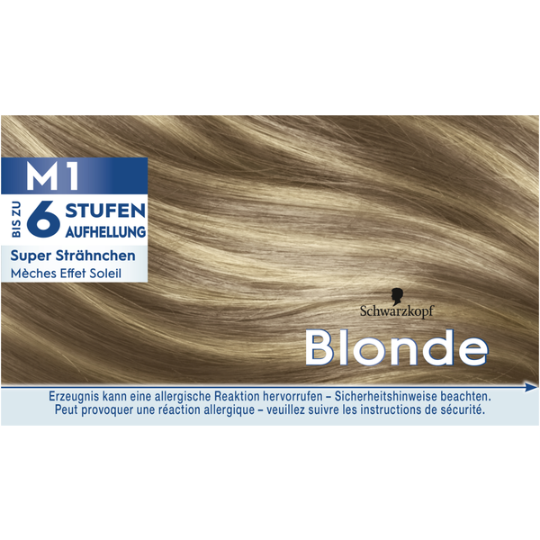 Blonde lange haare strähnen