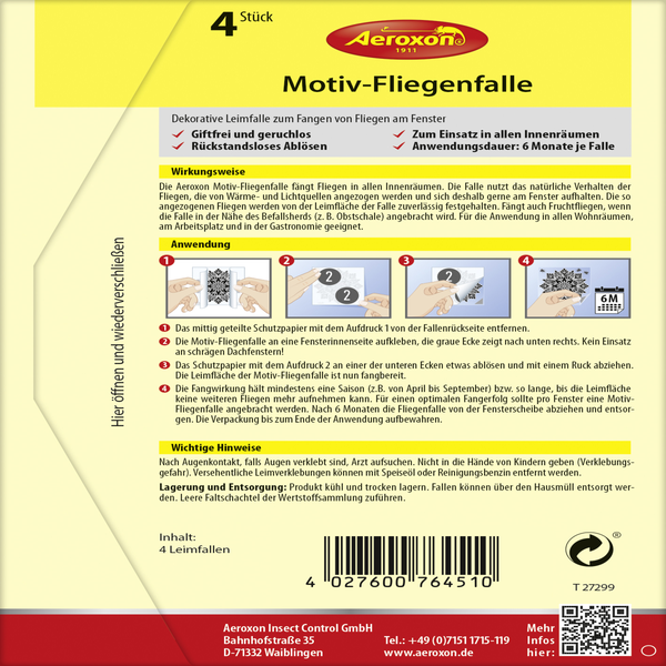 aeroxon motiv fliegenfalle online kaufen rossmann de