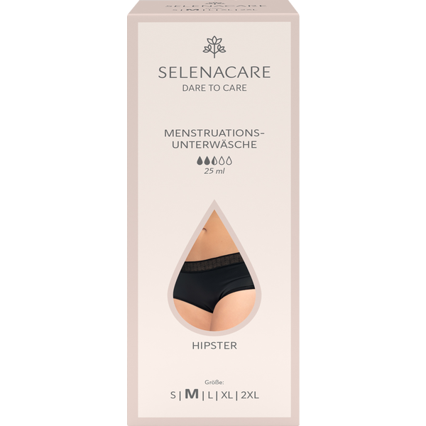 Selenacare Menstruationsunterwäsche Hipster Gr. M/38-40 schwarz online kaufen | rossmann.de