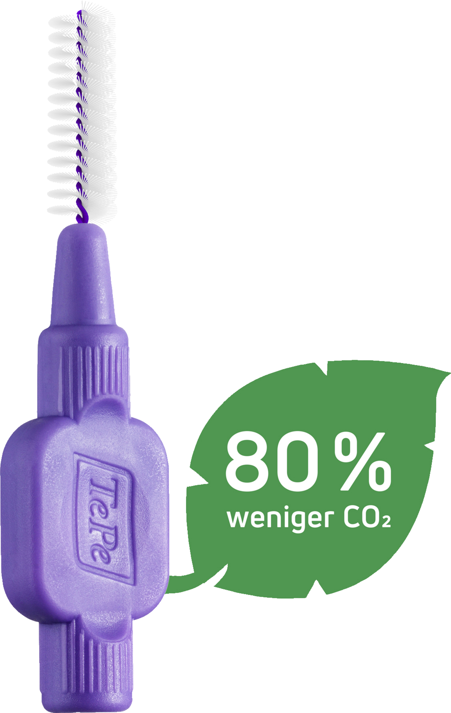 فرش أسنان بين الأسنان بنفسجية، ISO 6، 1.1 مم، 8 قطع 4