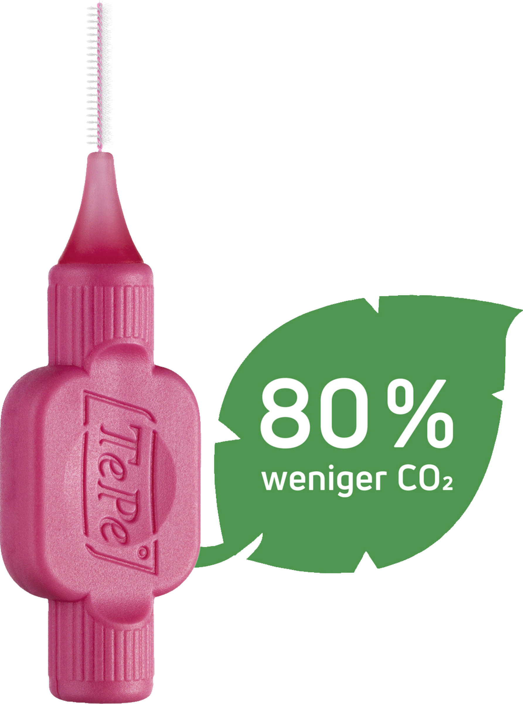 فرش أسنان بين الأسنان وردي، ISO 0، 0.4 مم، 8 قطع 4