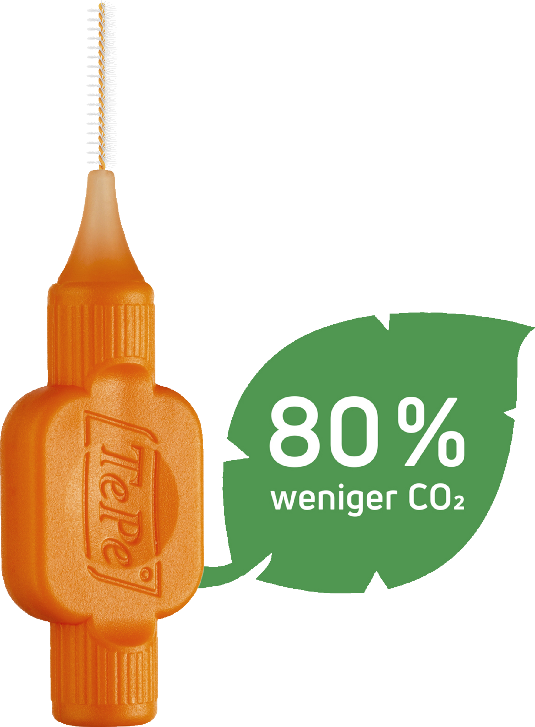فرشاة أسنان بين الأسنان برتقالية، ISO 1، 0.45 مم، 8 قطع 4