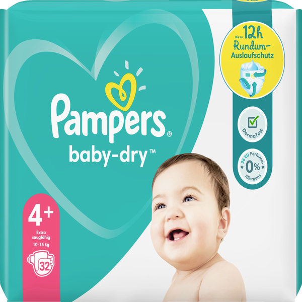 Pampers Windeln Baby Dry Grosse 4 10 15 Kg Online Kaufen Rossmann De