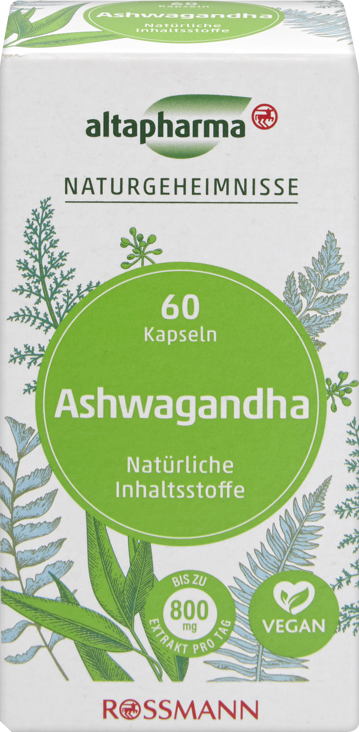 altapharma Naturgeheimnisse Ashwagandha