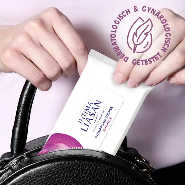 Sagrotan Intima Liasan Intimpflege-Tücher Sensitive (1 Packung, 20