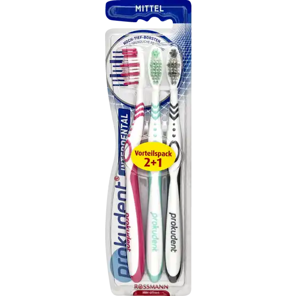 interdental Zahnbürste mittel