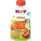 Bio Hippis Pfirsich-Banane in Apfel mit Cookies