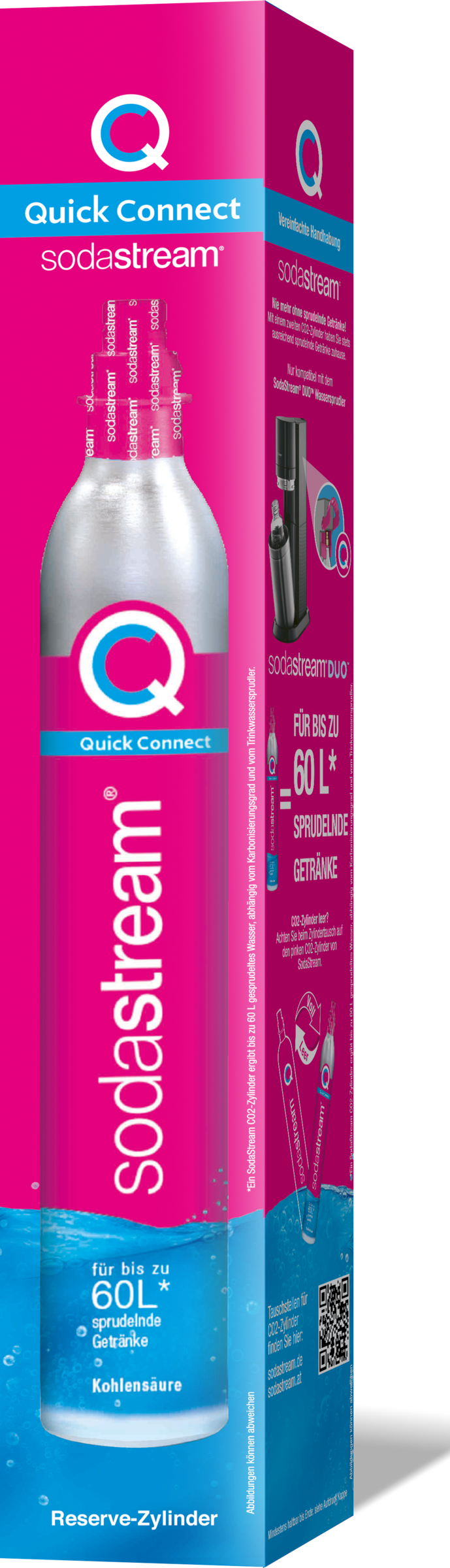 SodaStream Quick Connect CO2-Zylinder Reservepack