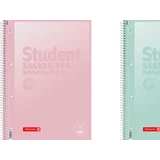 Collegeblock pastell A4 kariert