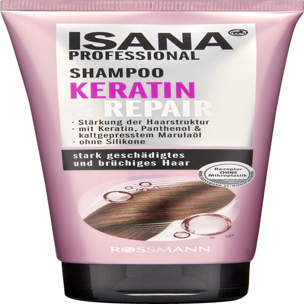 ISANA PROFESSIONAL Shampoo Keratin & Repair online kaufen rossmann.de