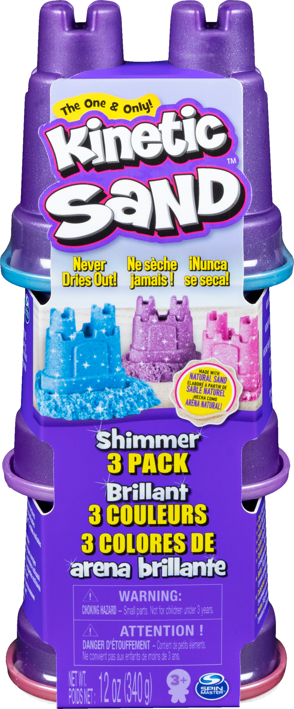 Spin Master Kinetic Sand - Shimmers Multi Pack