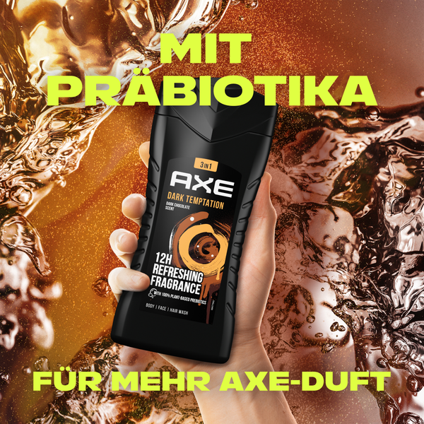 AXE 3-in-1 Duschgel & Shampoo Dark Temptation
