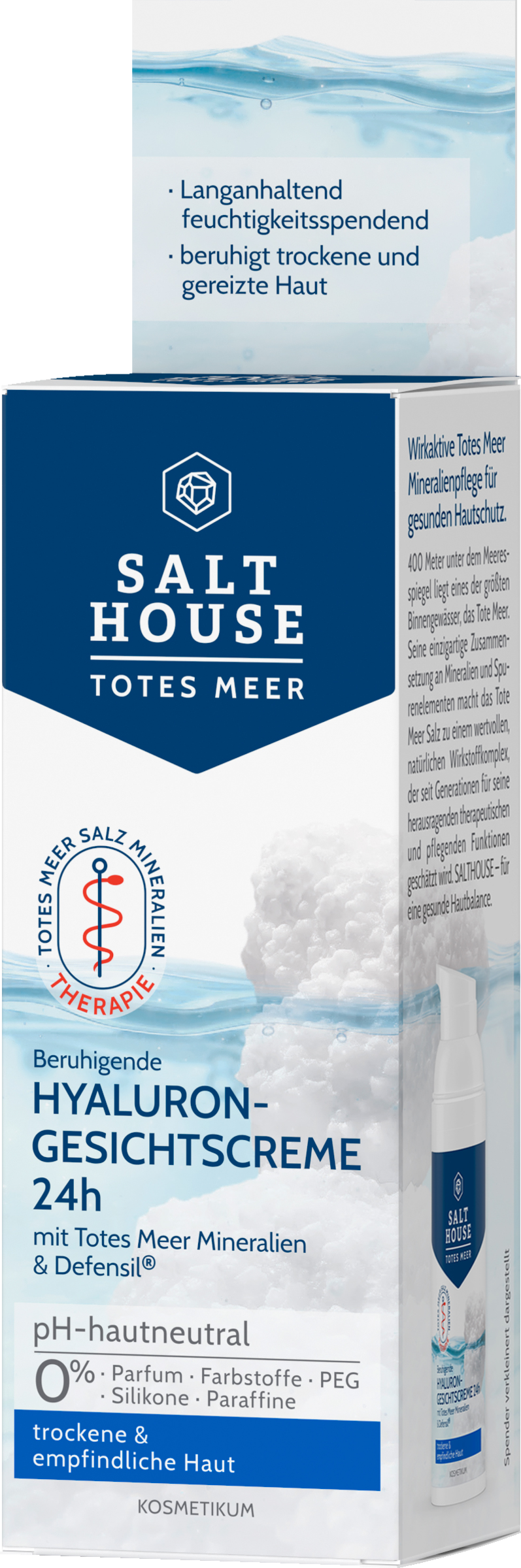 Salthouse Totes Meer Beruhigende Hyaluron-Gesichtscreme 24h