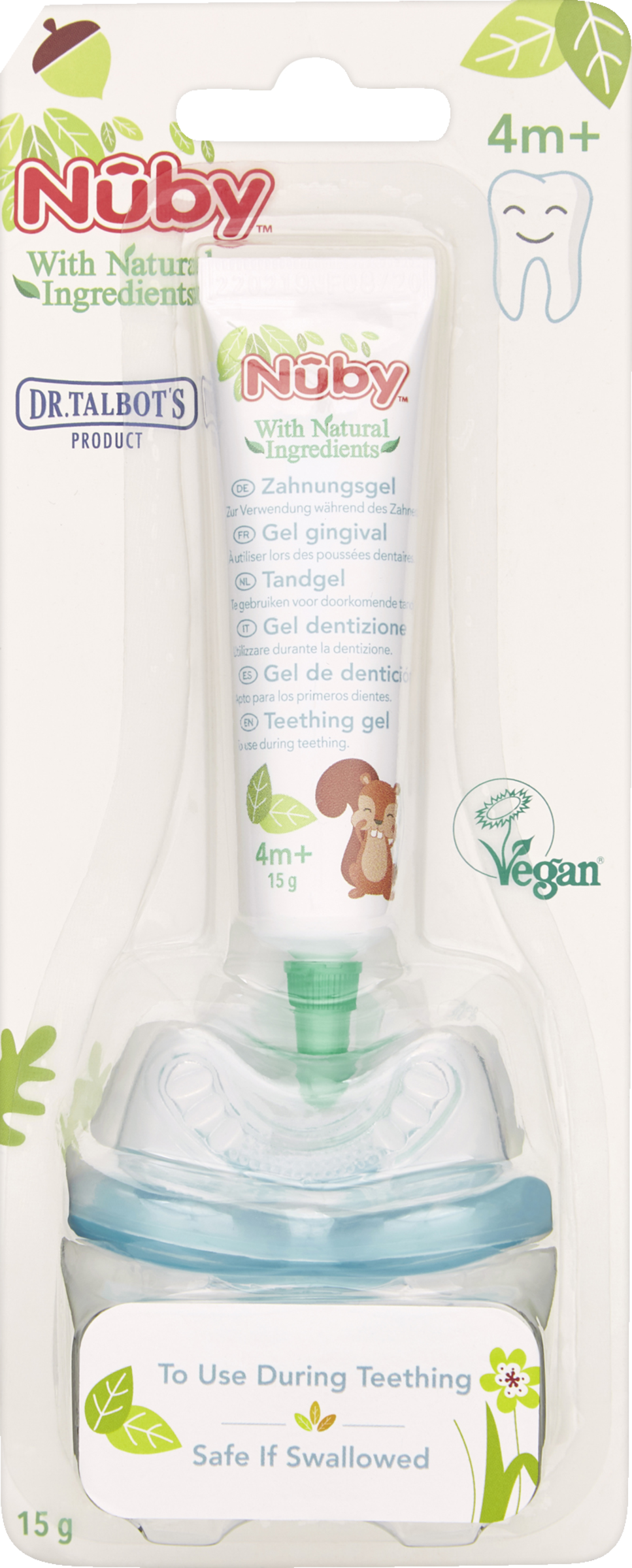 Nûby Zahnungsgel + erste Zahnungshilfe 4M+