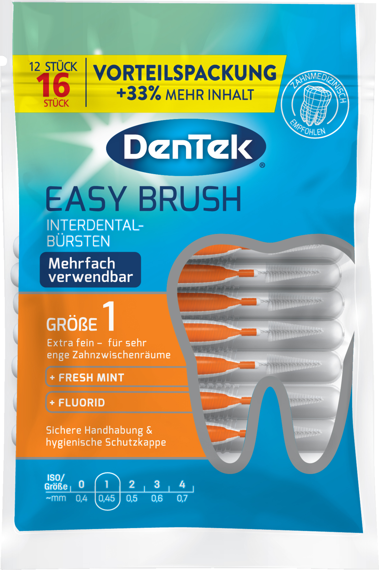 DenTek Easy Brush ISO 1 BonusPack online kaufen rossmann.de