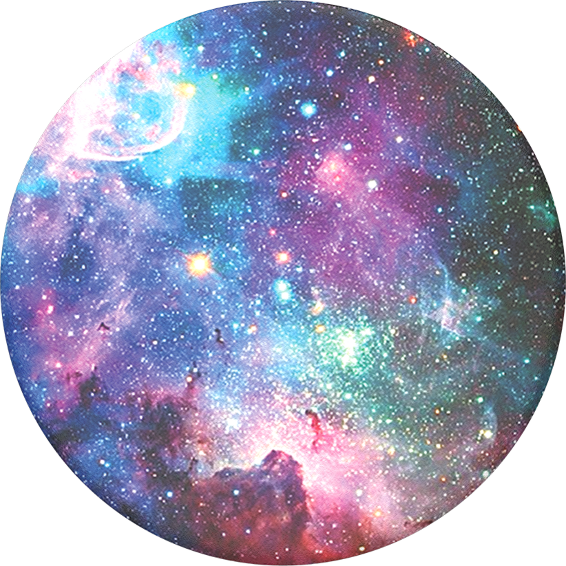 PopSockets PopGrip - ausziehbare Handyhalterung  - Blue Nebula